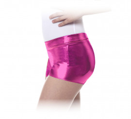 Dark fuchsia shorts for girls