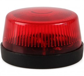 Sirene de polícia com luz e som