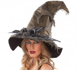 Greenish Witch Hat 59 cm