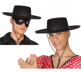 38 cm Black Cordoban Hat