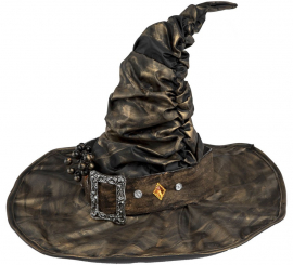 Witch hat with buckle