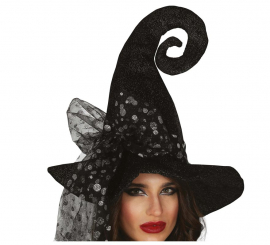 Witch Hat with Polka Dots