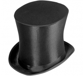 Satin Bell Top Hat