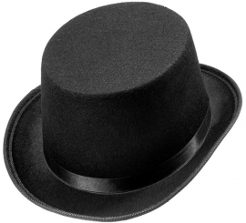 Black Felt Top Hat for Children