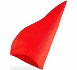 chapéu de anão vermelho