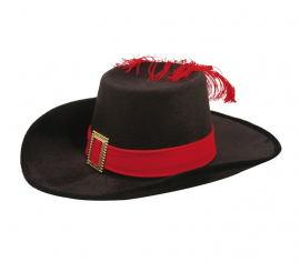 Velvet Musketeer Hat for Boys