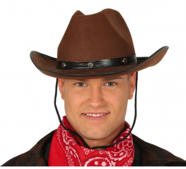 Brown Cowboy Hat