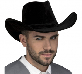 Black Western Hat