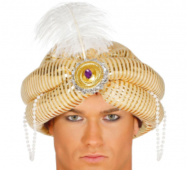 Chapéu ou turbante de Marajá ou Paje Real