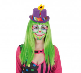 Purple hat with Payasa flower