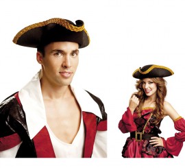 Deluxe Pirate Hat for adults