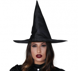 Economical Black Witch Fabric Hat.