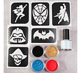 Sparkling Powder or Hero Shining Powder 4x5 ml + Fix Gel