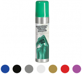 Spray corporal e capilar em diversas cores 75 ml