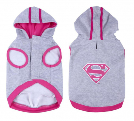 Supergirl Dog Hoodie