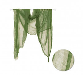 75x300 cm green fabric