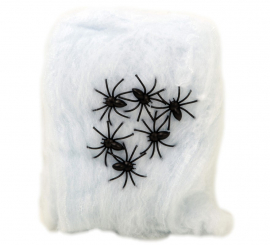 80 gram cobweb with Spiders