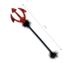 Tridente vermelho Fato 41 cm