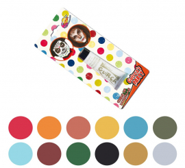 20 ml tube. cream makeup in various colors.