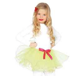 Tutu verde claro infantil
