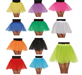 Tutu de 40 cm com Glitter em diversas cores