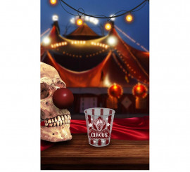 Circus plastic cup 9x10 cm