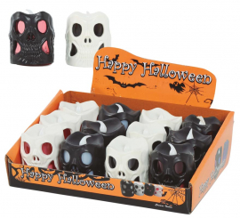 Led Skull Candle 6 cms
