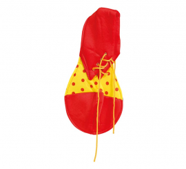 Red and Yellow Clown Shoes 36 cm