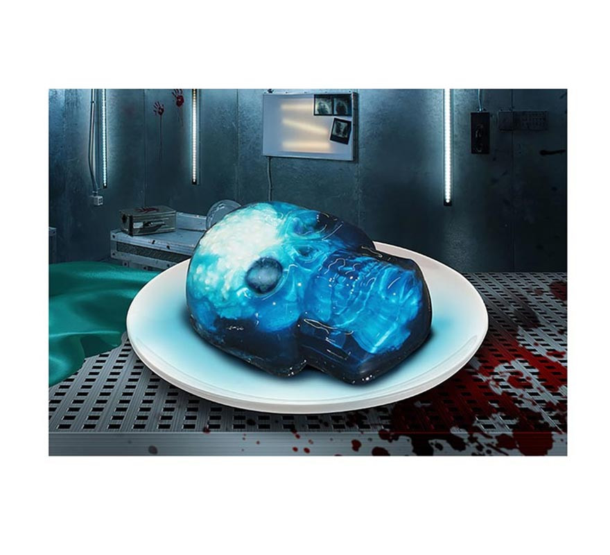 Skull mold for jelly 22x16 cm