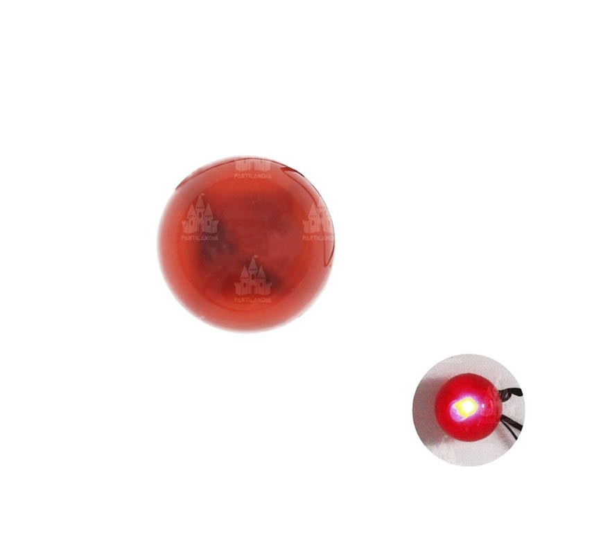 Clown nose flashing red