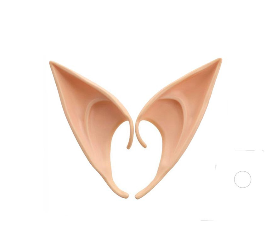 Skin-colored Elf ears for adults