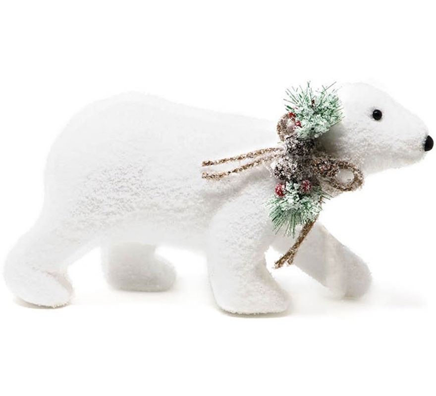 Decorative White Bear 18 cm Decorative White Bear 18 cm