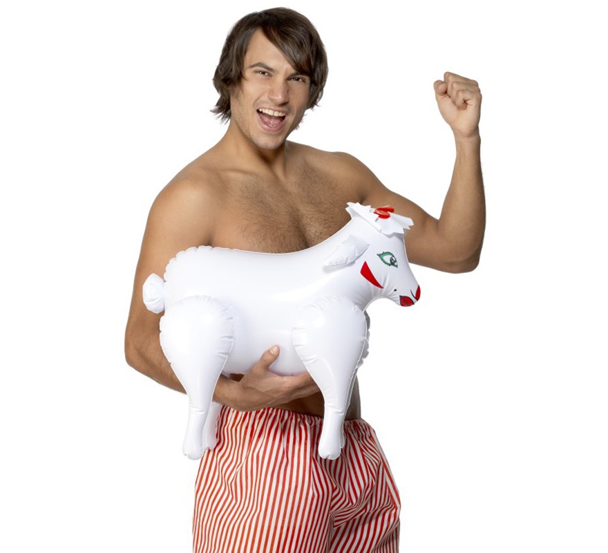 Inflatable White Sheep Bee Bee