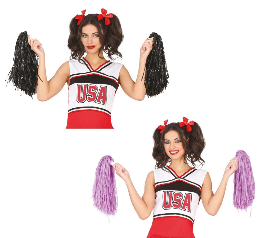 Pack de 2 Pom-Poms em várias cores Pack de 2 Pom-Poms em várias cores