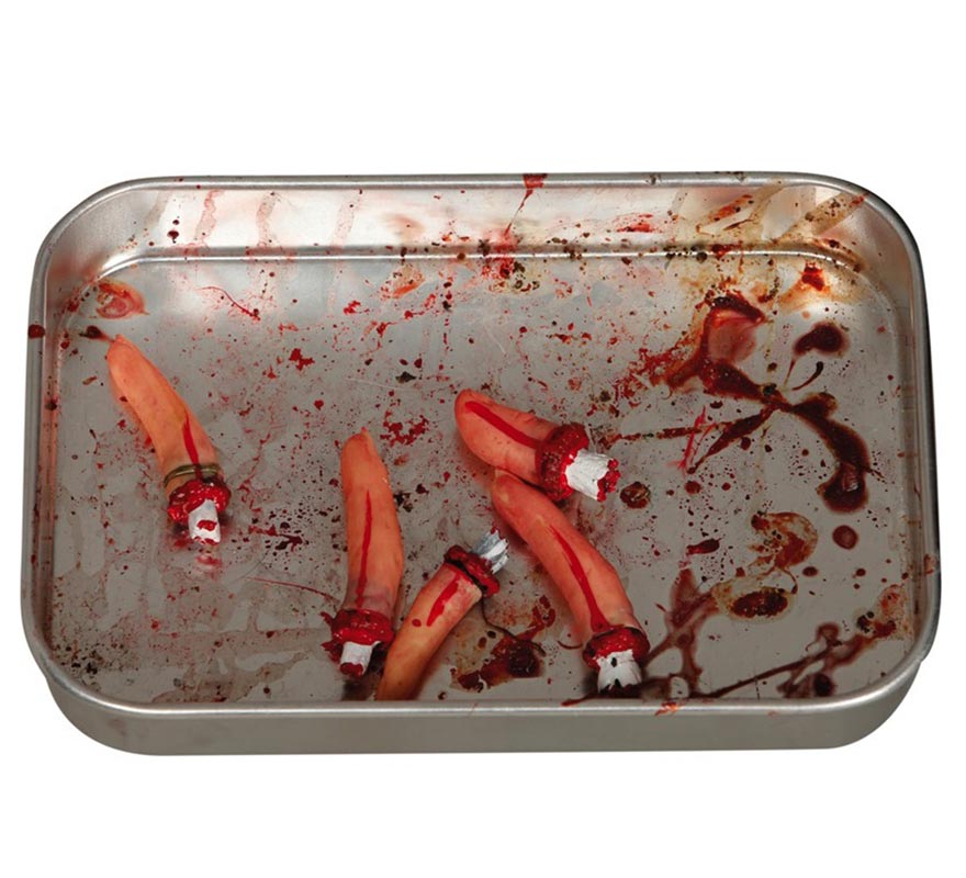 Pack of 5 amputated fingers