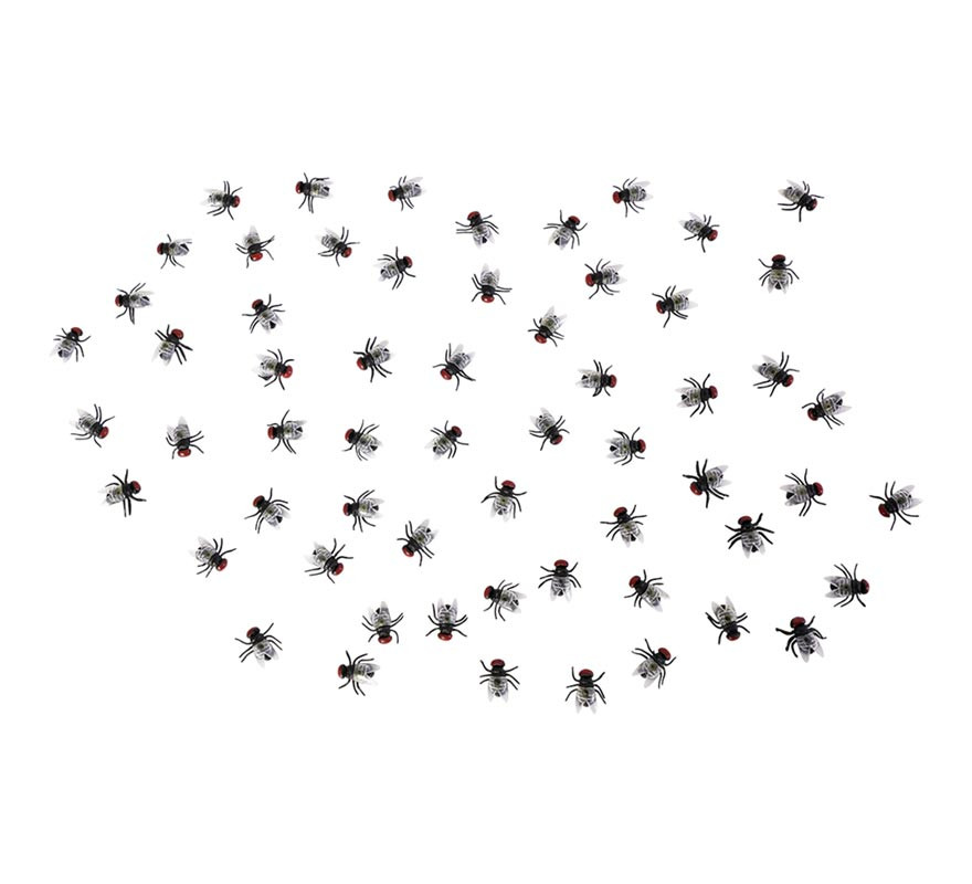 Pack of 60 Flies of 1.5x1.5 cm Pack of 60 Flies of 1.5x1.5 cm