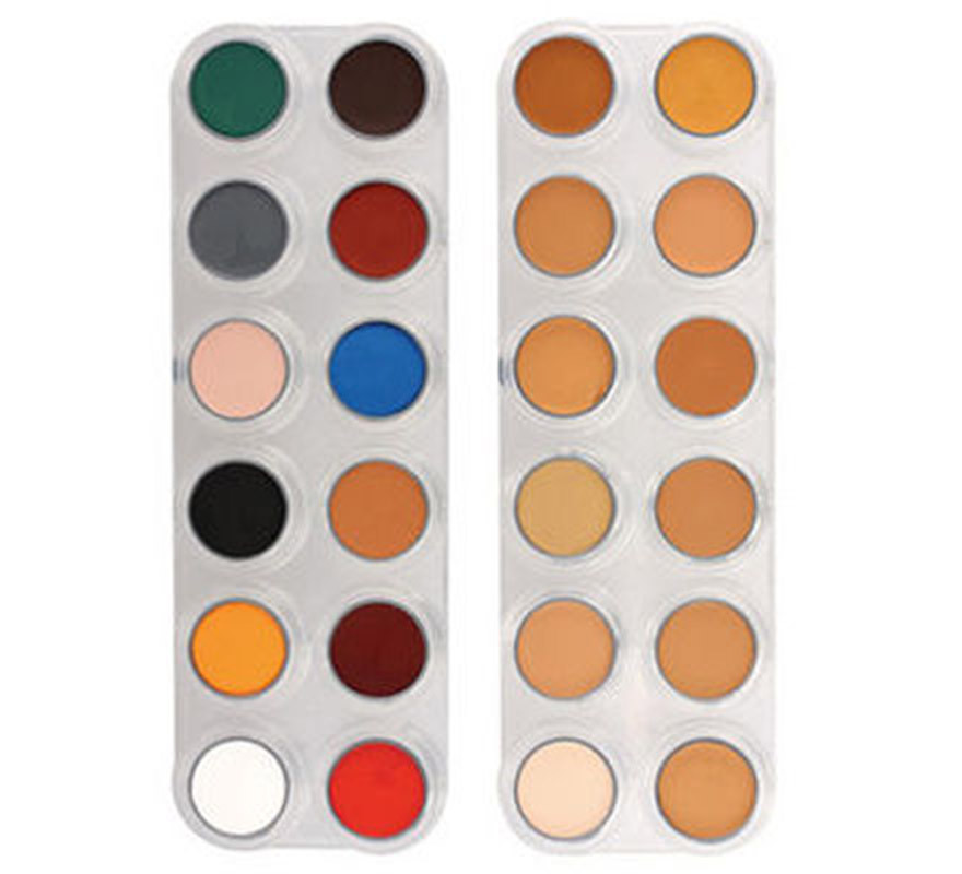 Paleta Base em Creme + Cor Creme K24 (V12 + B12)