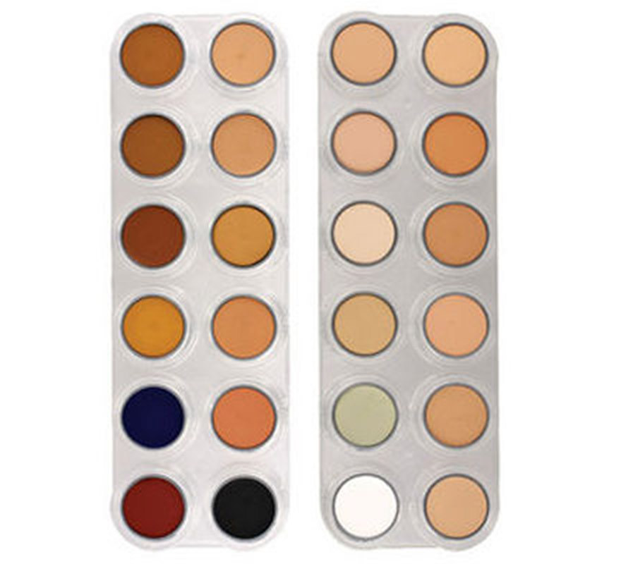 Paleta de camuflagem (corretivos) Ck24 (Ch12 + Cb12) Paleta de camuflagem (corretivos) Ck24 (Ch12 + Cb12)