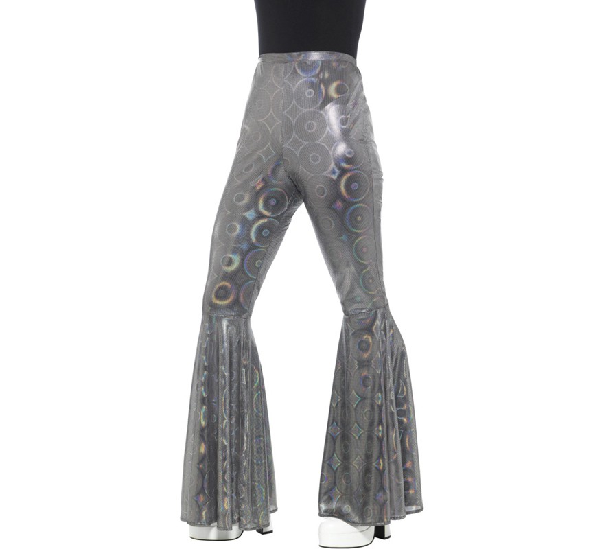 Women's Silver Flare Pants