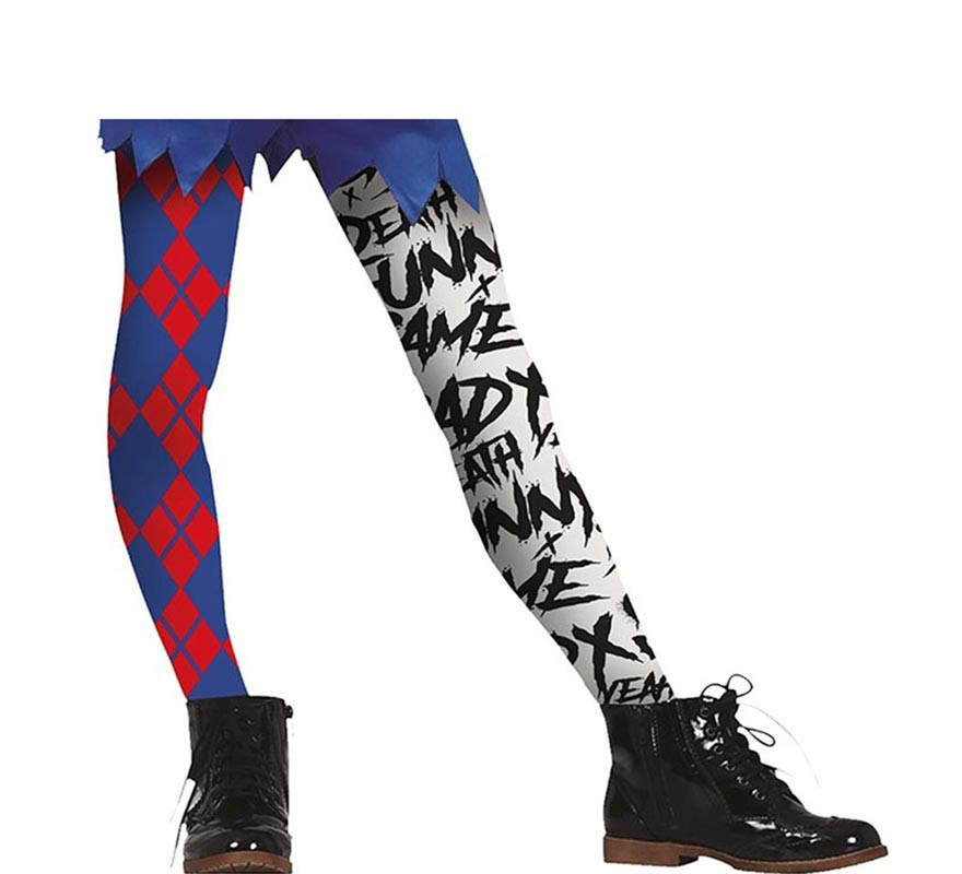 Children's Dangerous Clown Tights Children's Dangerous Clown Tights