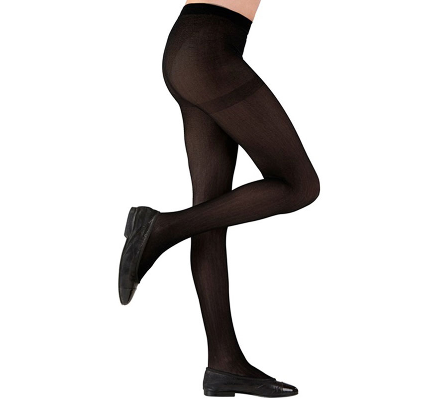 Meia-calça preta 40 DEN para meninas