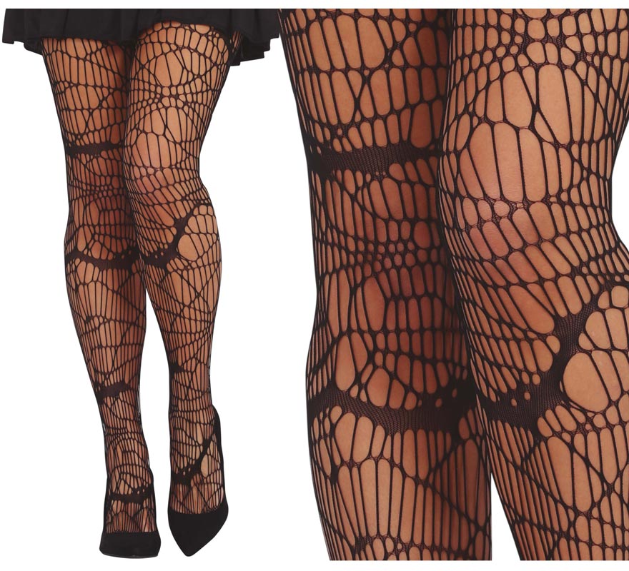 Meia-calça de rede de aranha de teia de aranha