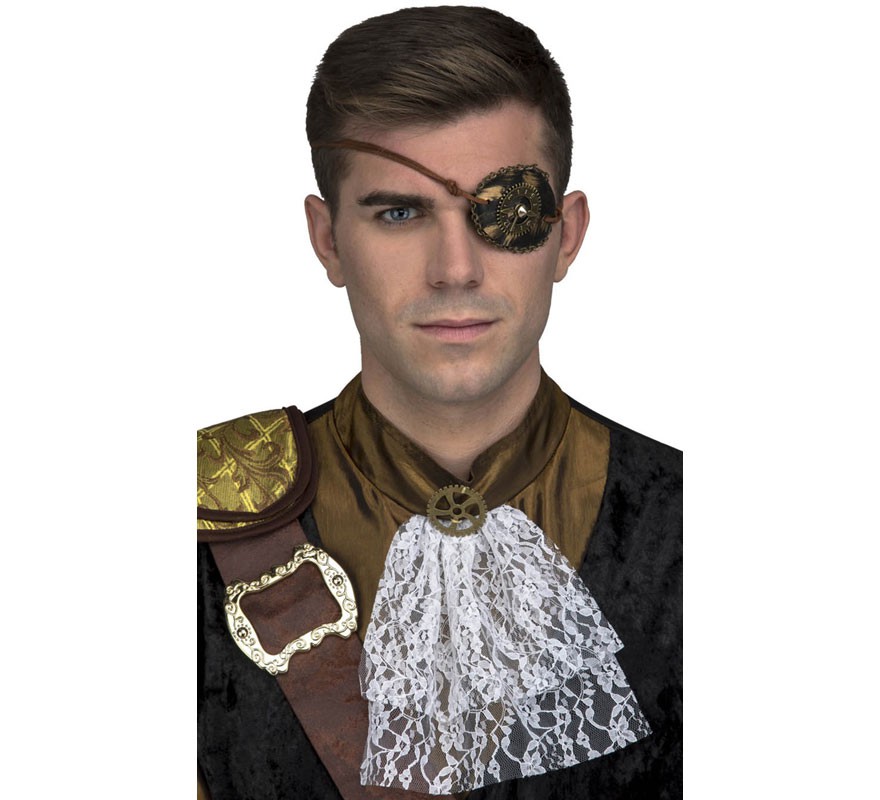 Golden Steampunk Eye Patch