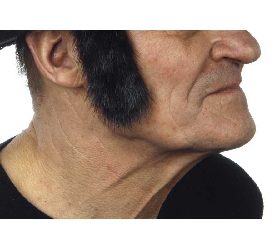 Templos largos em preto Templos largos em preto