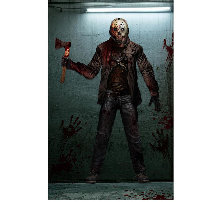 etiqueta do assassino do machado de 180cm