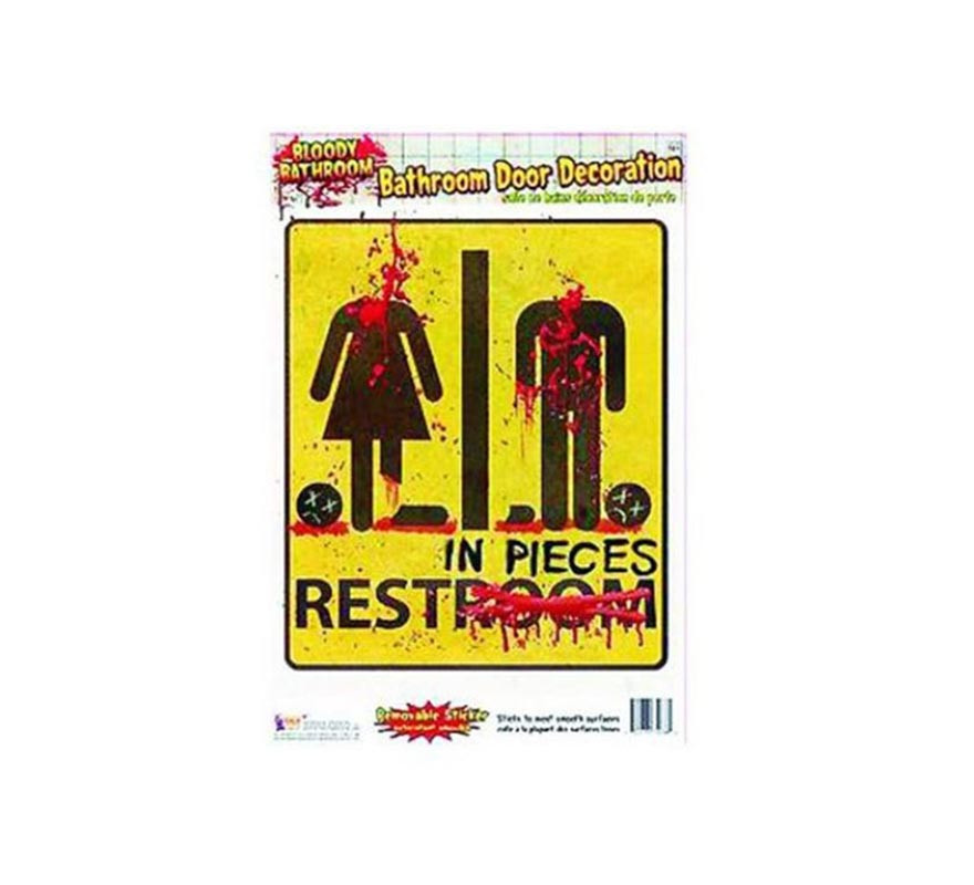 Autocolante Descanse em Pedaços