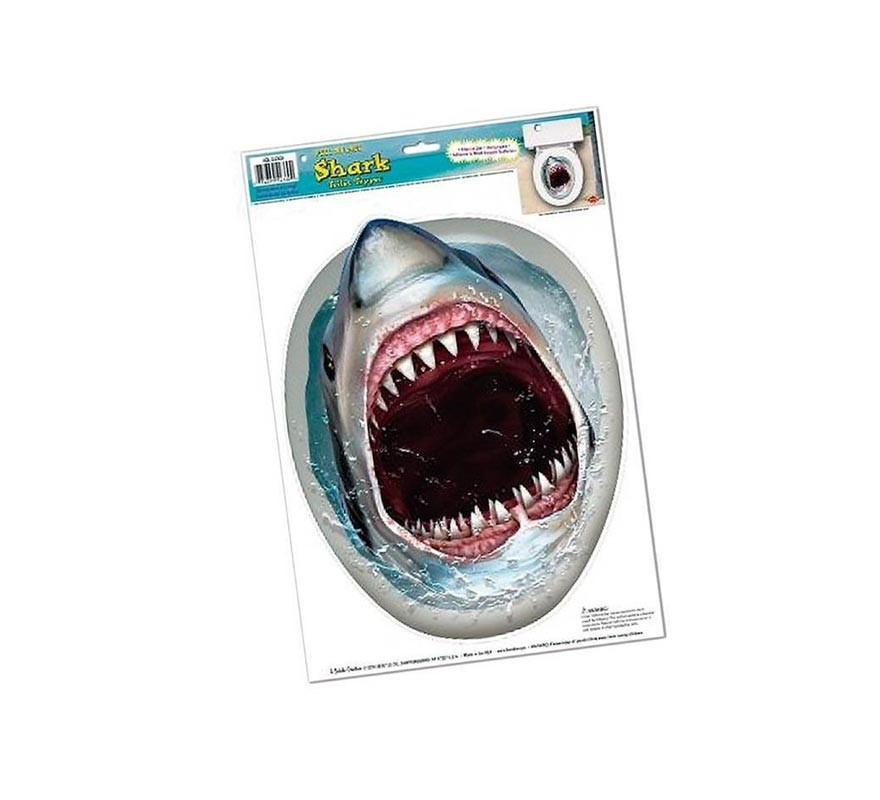 Shark Toilet Lid Sticker