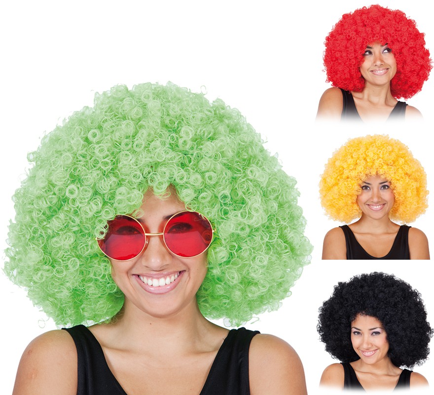 Extra large Afro wig in various colors