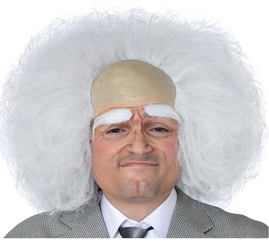 Peruca com careca branca