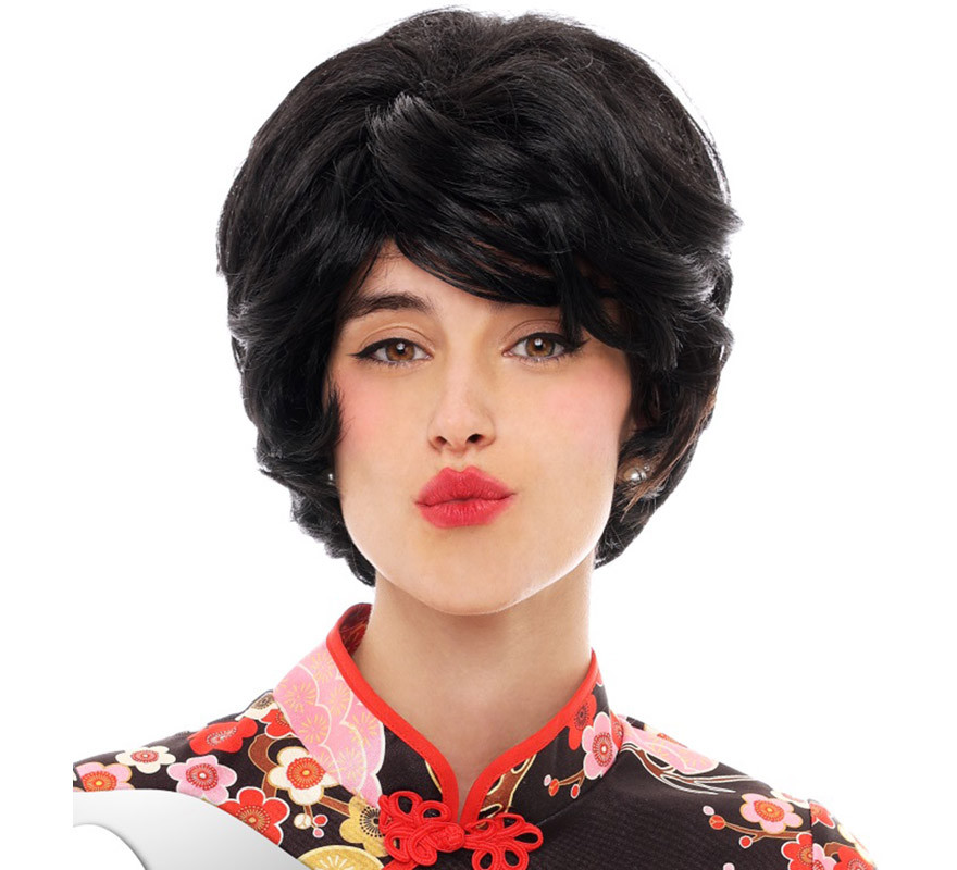 Black Short 60s Wig